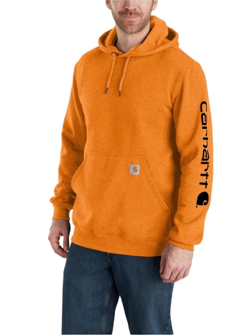 Carhartt Loose Fit Hoodie – Medium (Unisex) – Burnt Orange / Rust – NWT